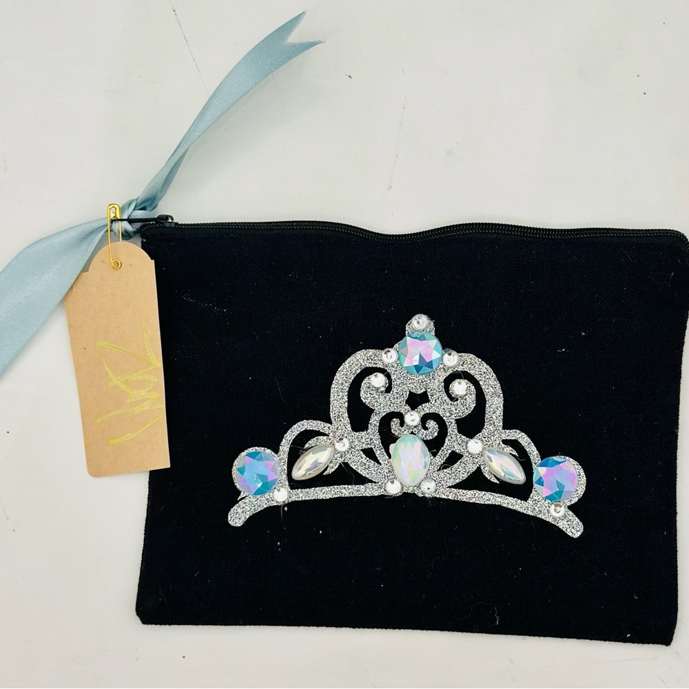 NWT handmade Cinderella princess inspired pouch (7x5.5) LxW inch